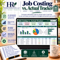 Job Costing vs. Actual Template