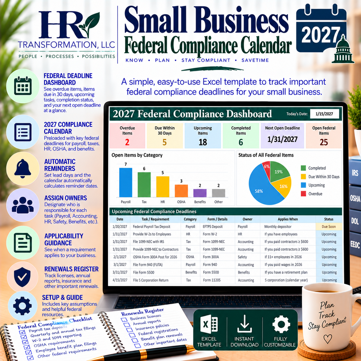 Small Business Federal Compliance Calendar